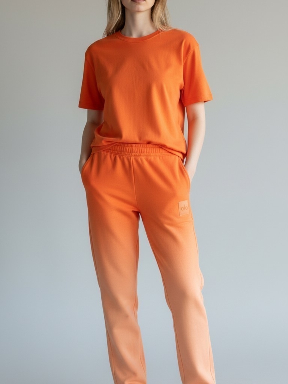 ALO Orange Gradient Jogger
